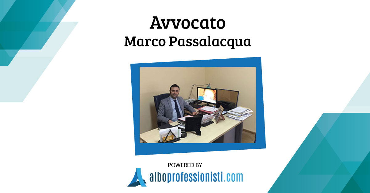 Avvocato Marco Passalacqua - Palermo